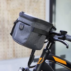 Bicycle Front Bag - Black