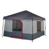 6 Person Canopy Tent, Straight Leg Canopy Sold Separately - Red Grey - polyester taffeta