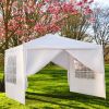 3X3M Four Sides Portable Home Party Use Waterproof Tent with Spiral Tubes Indoor - 3M