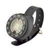 50m/164.04ft Waterproof Diving Compass; Professional Compass Wrist Outdoor Sports Survival Emergency - Black