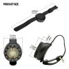 50m/164.04ft Waterproof Diving Compass; Professional Compass Wrist Outdoor Sports Survival Emergency - Black