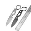 Outdoor Wilderness Survival Small Straight Knife Hunting Knife Pocket Knife - As pic show - Style D