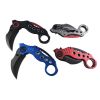 Outdoor Wilderness Survival Small Straight Knife Hunting Knife Pocket Knife - As pic show - Style C