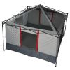 6 Person Canopy Tent, Straight Leg Canopy Sold Separately - Red Grey - polyester taffeta