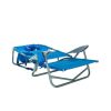 Backpack Steel Beach Chair - Blue - Blue