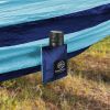 Outdoor Deluxe Portable Hammock Compact 1-Person 108"*54" Hammock - blue